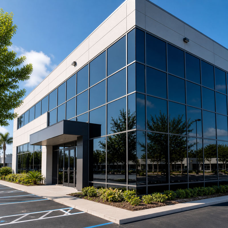 Complete Guide to Residential & Commercial Window Tinting in Florida 2 Commercial Window Tinting
