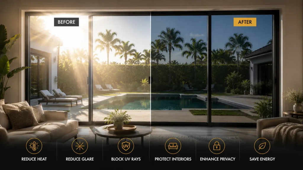 Complete Guide to Residential & Commercial Window Tinting in Florida 3 RESIDENTIALWINDOWTINT